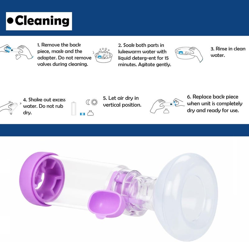 freespace Inhaler Aerosol Chamber for Dogs Inhaler Spacer for Giving Medicine to Your Pet-Helps Dog with Breathing & Delivering Medication Fits (for Dog) - Image 5